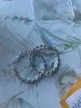 Pendientes de plata de ley 925 con línea retorcida, joyería para mujer