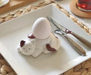 Ceramic High Quality 2020 trend Handmade Cute Cat Handmade Candle Holder Egg Holder
Ceramic High Quality 2020 trend Handmade Cute Cat Handmade Candle Holder Egg Holder