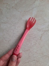 Cuchara con detección de temperatura para bebé, tenedor bonito, alimentación de bebé, cuchara para niño, platos de bebé, alimentador portátil