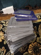 De calidad de lujo, 617 de material de cuero de la PU tarjeta conjuntos de manga funda de credencial de identificación claro Banco tarjeta de crédito titular de la placa de estudiante de la Escuela de oficina