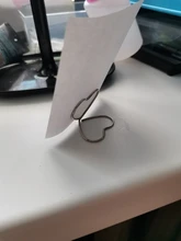 Clip de foto de corazón para boda de 4 estilos, soporte de mesa para números, decoración de escritorio, soporte de Metal para tarjetas, suministros de fiesta