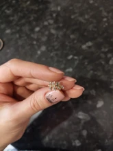 Pendiente de Clip de hoja de oro para mujer, sin Piercing, Puck Rock, Vintage, cristal, joyería