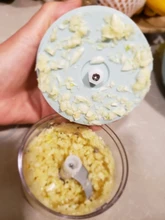 Cortador de cocina machacador de ajo eléctrico picadora de carne Mini trituradora de verduras de ajo de alimentos, picadora procesador de alimentos recargable