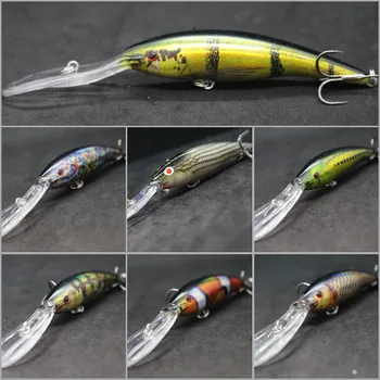 wLure 14g 13cm Deep Diving Floating Jerkbait Lifelike Painting Cutting Blade Treble Hooks Minnow Fishing Lure HM758
wLure 14g 13cm Deep Diving Floating Jerkbait Lifelike Painting Cutting Blade Treble Hooks Minnow Fishing Lure HM758