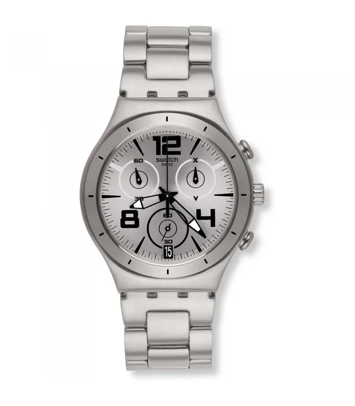 SWATCH ирония часы CHRONO вниз серый 40 мм YCS566G | Наручные