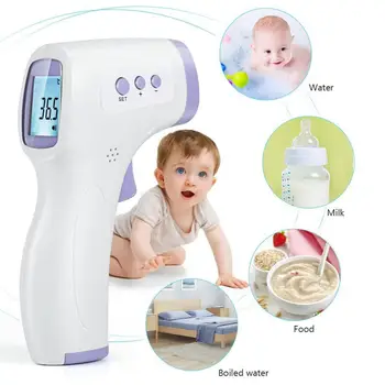 Infrared Laser Thermometer Non-Contact Digital Infrared Temperature Monitor Alarm Temperature with LCD Display Measure Tool
Infrared Laser Thermometer Non-Contact Digital Infrared Temperature Monitor Alarm Temperature with LCD Display Measure Tool