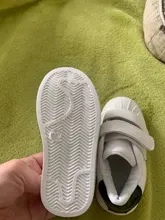 Zapatillas de deporte para niños y niñas, zapatos antideslizantes de fondo suave, cómodos, planos e informales, color blanco