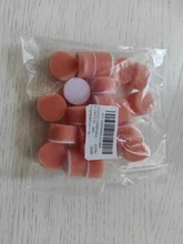 DRELD 20 uds 1 pulgada esponja pulidora de Kit de almohadilla de pulido de herramienta de mano para coche pulidora cera Buffer de abrillantado para coche de herramienta de limpieza naranja