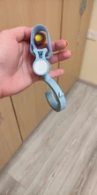 2 unids/lote bebé percha ganchos de cochecito de bebé rotar 360 grados bolsa de mamá gancho cochecito accesorios para carro de transporte de bebé colgando bolsas