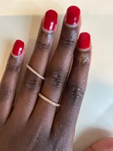 Anillo de boda de cristal de circonia cúbica Micro pavé para mujer, sortija de apilamiento eterno, banda de aniversario de oro rosa de 1,0mm