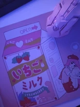 Game-Mousepad Desktop-Pad Gaming-Pad Milk Top-Selling Strawberry Japanese Wholesale Kawaii