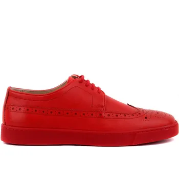 Sail Lakers-Red Leather Men 'S Casual Shoes
Sail Lakers-Red Leather Men 'S Casual Shoes