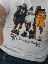 AMEITTE-Camiseta de manga corta para hombre, ropa con estampado de Kobe, el mejor amigo, Harajuku, informal, clásica, blanca, novedad de verano