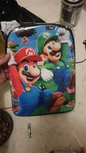 Twoheartsgir niños de kinder escuela mochila juego de Super Mario mochila impresa niños niña niño bolsas de 12 pulgadas