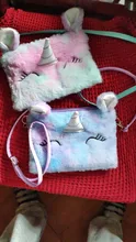 Bolso de hombro con dibujos de unicornios para mujer, monedero pequeño, bandolera cuadrada para teléfono, bolso multicolor