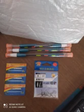 Balsa-flotadores de Pesca de madera, boya de agua poco profunda, cola de Hrad, accesorios de herramientas de Pesca, 3 unids/lote