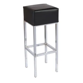 Stool THEO, plating, similpiel Black
Stool THEO, plating, similpiel Black
