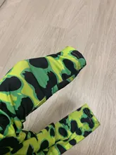 CNYISHE-body de manga larga con estampado de piel de leopardo para mujer, ropa de calle Sexy verde neón, mono, Tops de leopardo ajustados, monos de moda