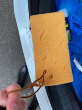 IIOHOII-esponja Extra grande para lavado de coche, panal de abeja, Coral, bloque de esponja gruesa amarilla, suministro de coche, herramientas de lavado, absorbente