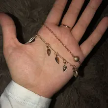 2 unids/set tobilleras para mujeres pie Accesorios de playa verano descalzo pulsera para sandalias tobillo en la pierna de la mujer tobillo