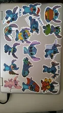 50 Uds de dibujos animados de Disney Stitch Vsco pegatinas portátil monopatín equipaje guitarra impermeable divertido Grafiti de manualidades pegatinas de juguete para niños