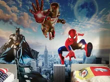 Custom Wallpaper Mural Decoration-Poster Bedroom Cartoon Childrens Creative 3D Themed