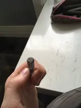 Bolígrafo de tatuaje acrílico de cristal, acero inoxidable, maquillaje permanente, manual, bolígrafo de tatuaje para micropigmentación Manual, doble cabeza, 1 Uds.