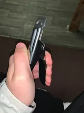 Falso cortaúñas profesional uñas Clippers de borde recto cortaúñas para uñas acrílicas consejos cortador de manicura guillotina corta uñas postizas