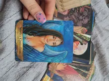 Tarjetas de oráculo de Los Ángeles y los descendientes, cartas selladas y adivinación de 55 cartas, cartas de oráculo para fiesta de mesa, guía, Tarot