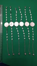 2 piezas 12mm 14mm 16mm 18mm 20mm 316 Acero inoxidable brazalete Base pulsera en blanco resultados bandeja bisel ajuste cabujón camafeo