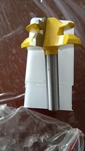 1PC de 45 grados de bloqueo de broca para ranuradora de inglete diámetro 1/4 /8mm mango de madera verde cortador para perforación de la carpintería herramientas