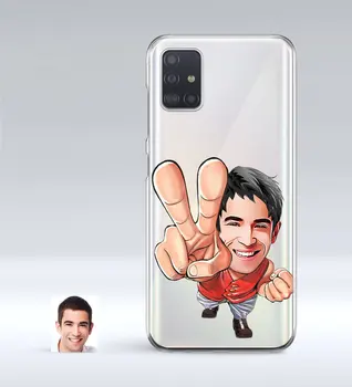 Personalized Men 'S Caricature Of Samsung Galaxy A51 Thin Transparent Silicone Phone Kapağı-33
Personalized Men 'S Caricature Of Samsung Galaxy A51 Thin Transparent Silicone Phone Kapağı-33