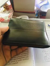 Cartera de piel sintética para hombre, billetera corta de cuero Retro, Horizontal, multitarjeta, de lujo, monedero de Color puro a la moda