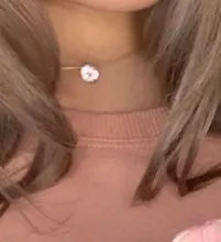 Collar de hilo de pescar transparente para mujer, gargantilla de diamantes de imitación, colgante de cadena Invisible, joyería femenina