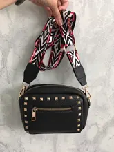 Correa de bolso de diseñador de lujo para mujer, cinturón ancho de color, accesorios de repuesto cruzados, correa ajustable de Nailon/algodón