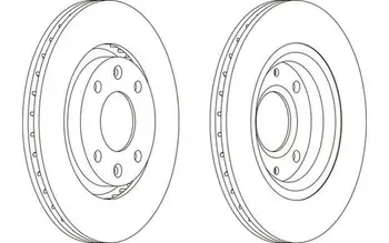 FERODO Front brake disc for PEUGEOT 206 307 208 PARTNER 207 1007 2008 CITROEN DS3 C2 C5 C3 C4 XSARA BERLINGO 
FERODO Front brake disc for PEUGEOT 206 307 208 PARTNER 207 1007 2008 CITROEN DS3 C2 C5 C3 C4 XSARA BERLINGO