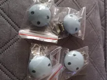 TYRY.HU-2 uds. De chupete de bebé de madera y Metal, Portabrocas, bonitos chupete infantil, cierres, cadena de chupete, accesorios DIY, herramientas