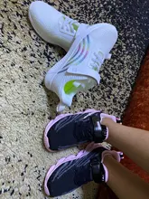 Zapatillas deportivas de malla blanca para niñas, zapatos informales, calcetín de verano, moda para niños, Tenis para correr, otoño