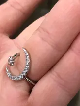 IPARAM nuevo diseño CZ estrella de circón anillo de 2020 declaración de moda oro plata encanto de Color señora chica anillo de la joyería