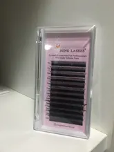 Pestañas SONG C D rizo 8-15mm ahorro de tiempo premade fans Y estilo de extensiones de pestañas para profesionales Y tiro suave mate natur