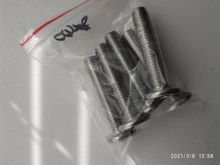 Ultra-Thin Screw-Bolt Wafer-Head Hexagon-Socket Flat 304-Stainless-Steel M8 M2.5 M1.6