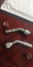 2 uds motocicleta 45 90 135 grado ángulo doblado adaptador de válvula tubo de neumático Válvula de adaptador de extensión para camión coche Moto