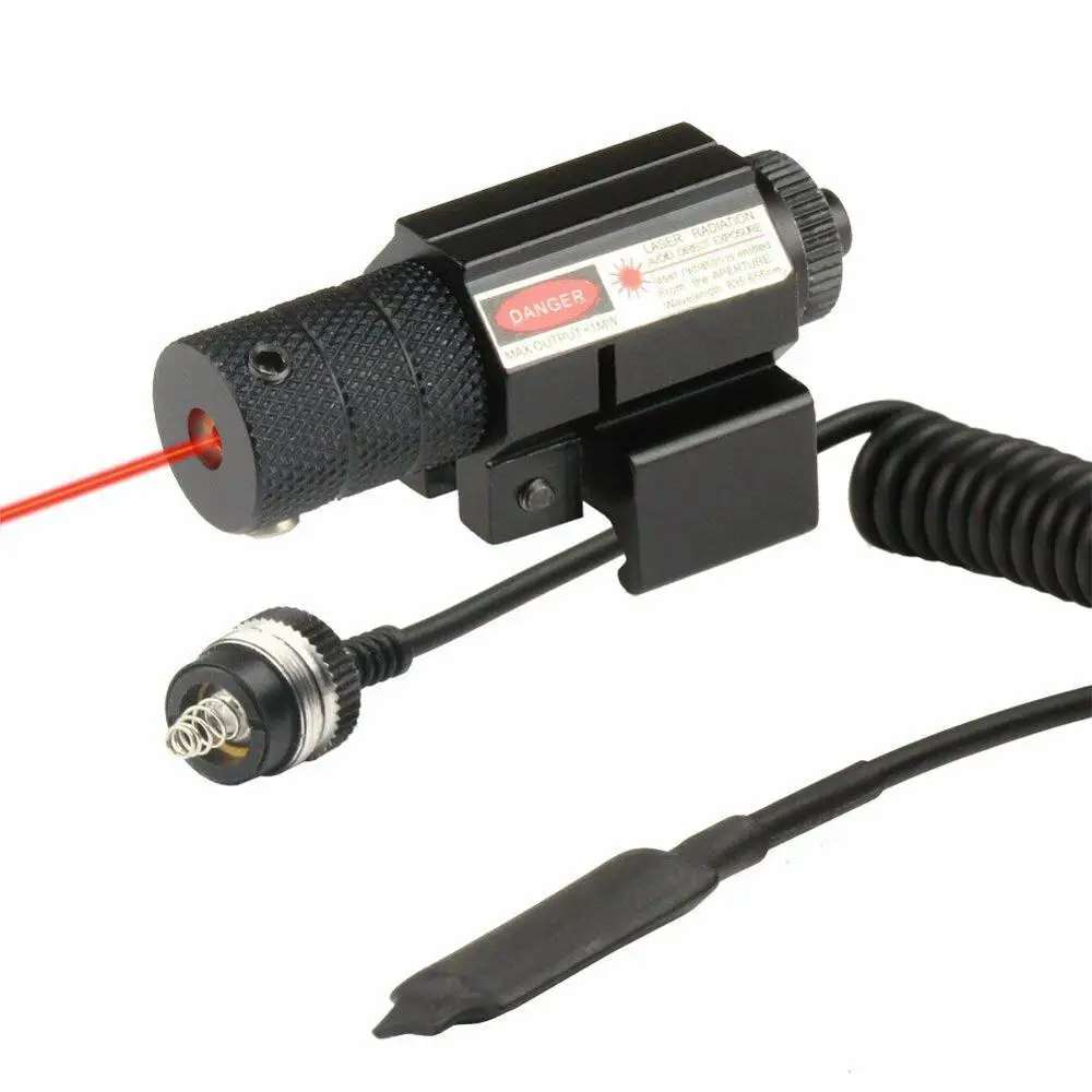 Tactical Red Dot Laser Sight with Remote Switch & Mount For Airsoft Rifle Pistol Hunting
Tactical Red Dot Laser Sight with Remote Switch & Mount For Airsoft Rifle Pistol Hunting