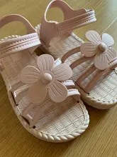 Zapatos de fiesta de princesa para niñas pequeñas, sandalias con lazo, para playa, rendimiento
