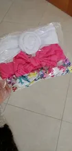 3 unids/set Floral arcos diadema bebé diademas de chica de elástico Bowknot bebé banda de pelo turbante conjunto, accesorios para el cabello para chicas