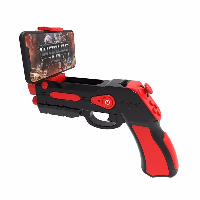 Wireless Bluetooth AR Gun Toys Gamepad Joystick Game Controller Trigger Shooting Gamepad For IOS Android 4.3-6 inch Smart Phone
Wireless Bluetooth AR Gun Toys Gamepad Joystick Game Controller Trigger Shooting Gamepad For IOS Android 4.3-6 inch Smart Phone