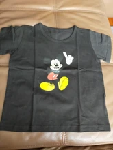 Padre e Hijo coincidencia de camisetas ropa para bebé (niño o niña) mamá y mí ropa Mickey Minnie de verano mamá y Bebé Ropa