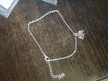 Tobillera de plata plateada del Tíbet con forma de elefante, Pulsera para el tobillo con forma de Animal, para mujeres