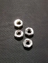 ZONSANTA métrica hexagonal de acero inoxidable 304 tuerca hexagonal DIN934 M1 M1.2 M1.4 M1.6 M2 M2.5 M3 M4 M5 M6 M8 M10 M12 M16 M20 tuercas de tornillo