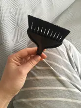 Cepillo de pelo profesional para salón de peluquería tinte permanente, tinte para colorear, peine para Estilismo negro, Herramienta #88471, 1 Uds.